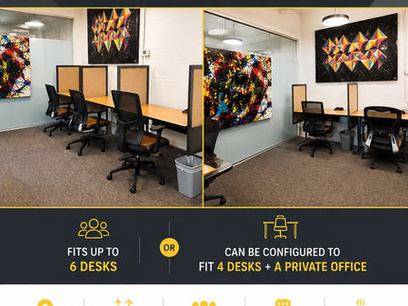 A unique workspace in the heart of River North.