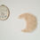 Miniaturbild: Wandbehang Mond aus Teddystoff