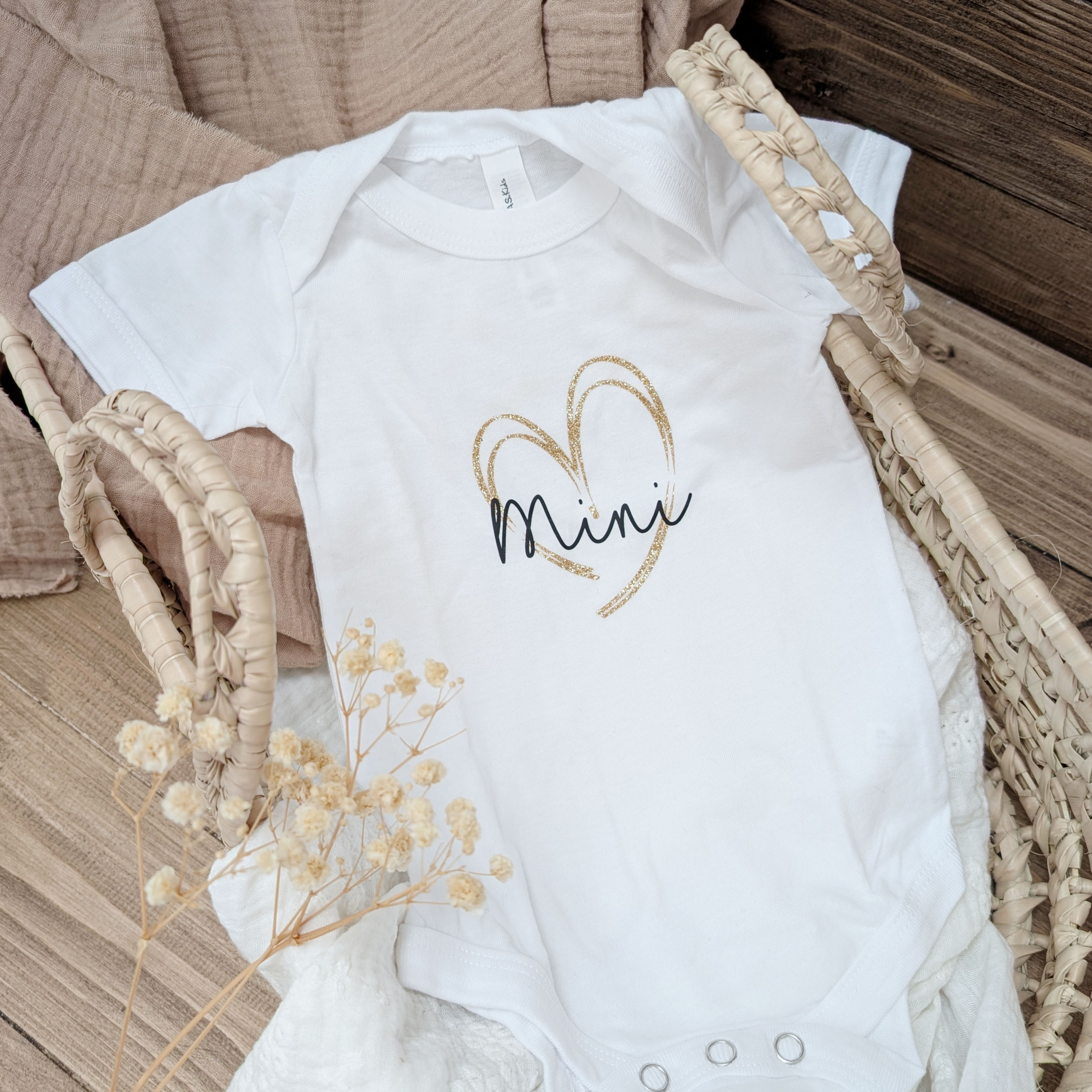 Baby Body "Mini mit Herz", 3-6 Monate