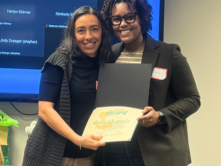 Judit Presented "Remarkable Effort for Others" Award