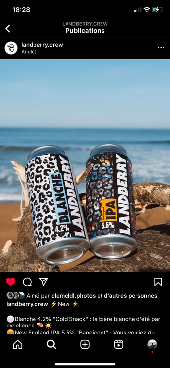 instagram landberry post