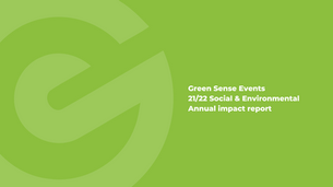 Green Sense Events latest impact report: