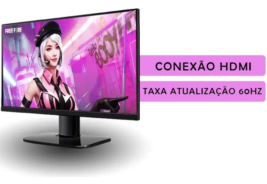 Miniatura: Pc Gamer Branco I5 Ram 16gb Ssd 240gb Monitor Kit Gamer Rosa