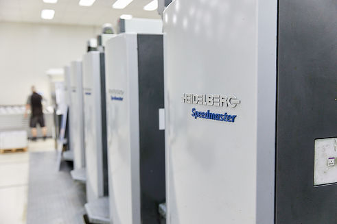 Ten colour Lithographic and offset printing, or litho printing