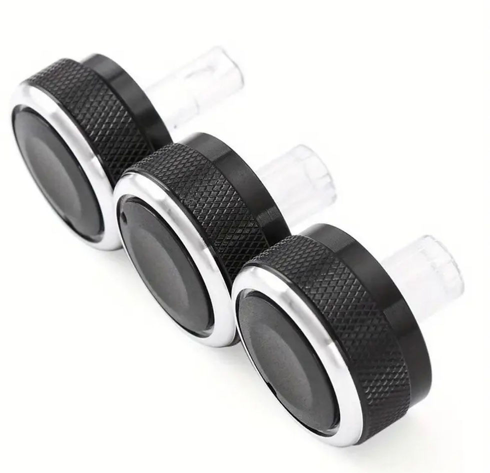 Thumbnail: Aluminum Alloy AC Knob Set for Mazda 2 (2007–2014)