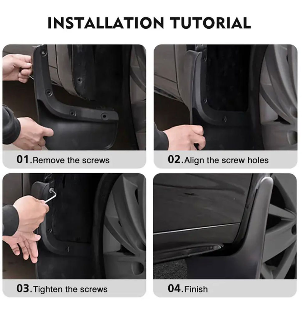 Thumbnail: Mazda 2 2008–2013 Splash Flap Guards
