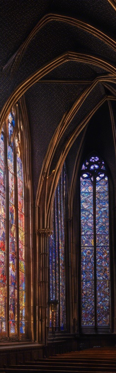 portrait, image of sainte chapelle frenc