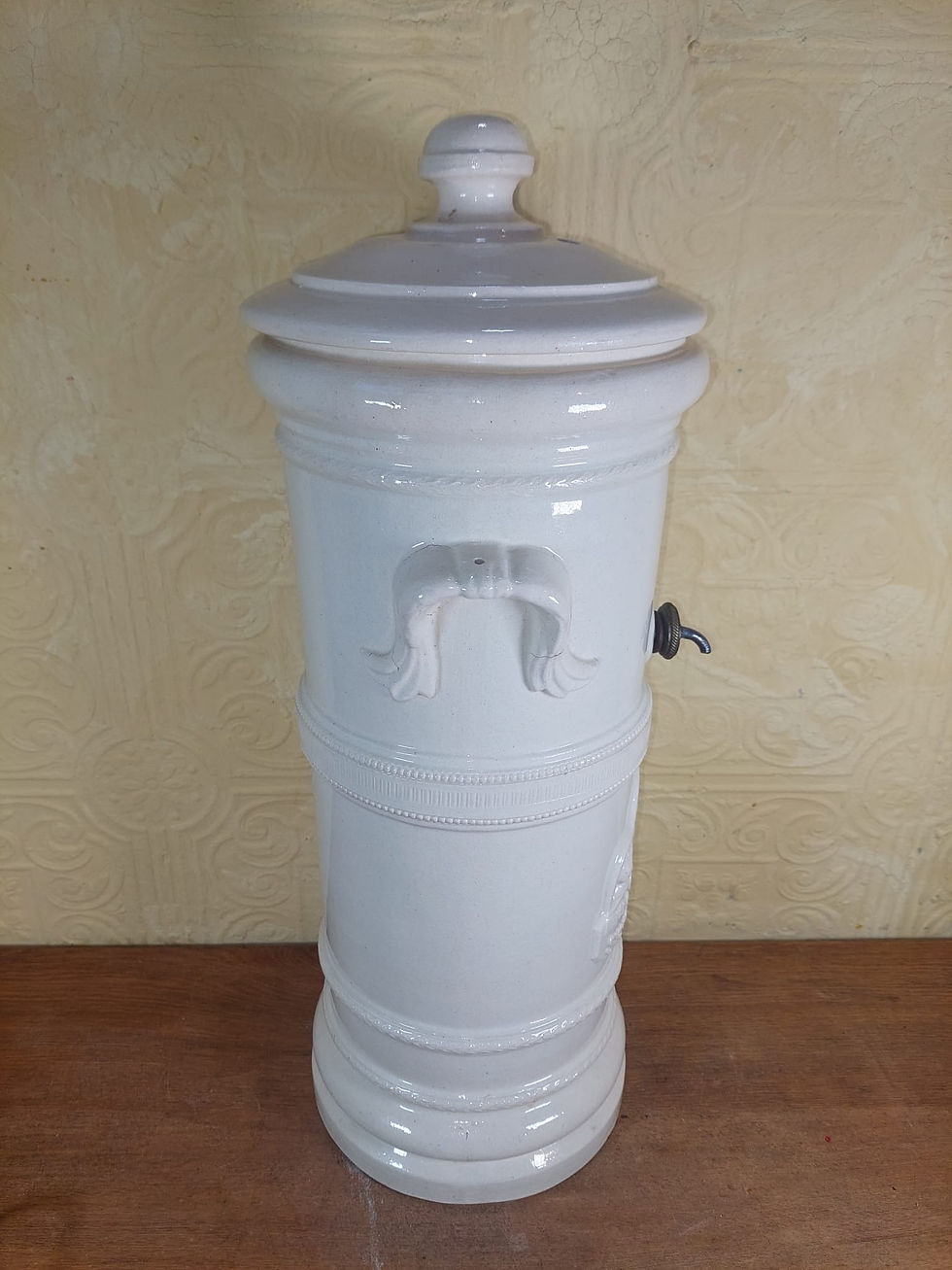 Thumbnail: Large French Antique Ceramic Water Filter