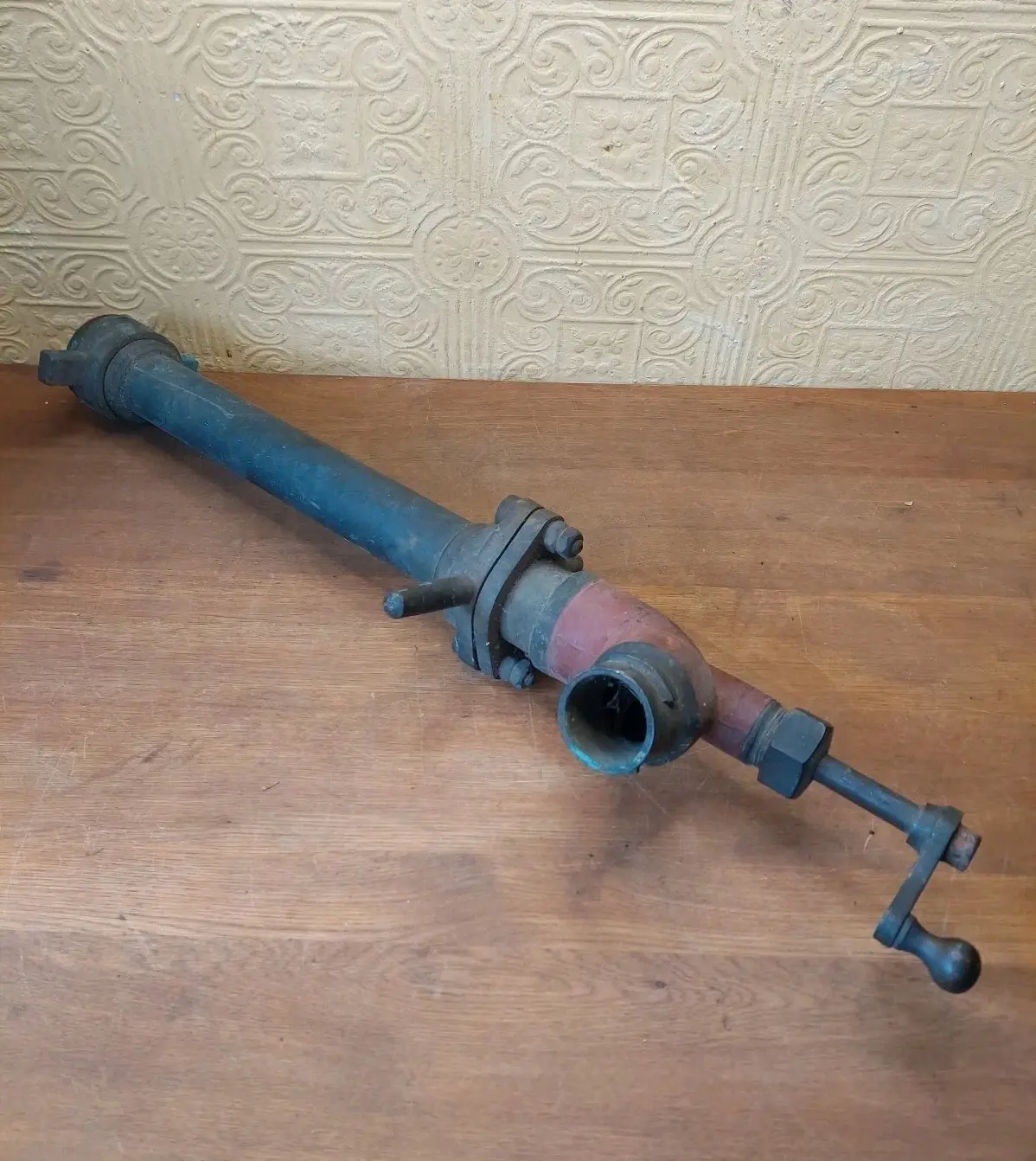 Antique Heavy Duty Bronze Stand Pipe Water Pump