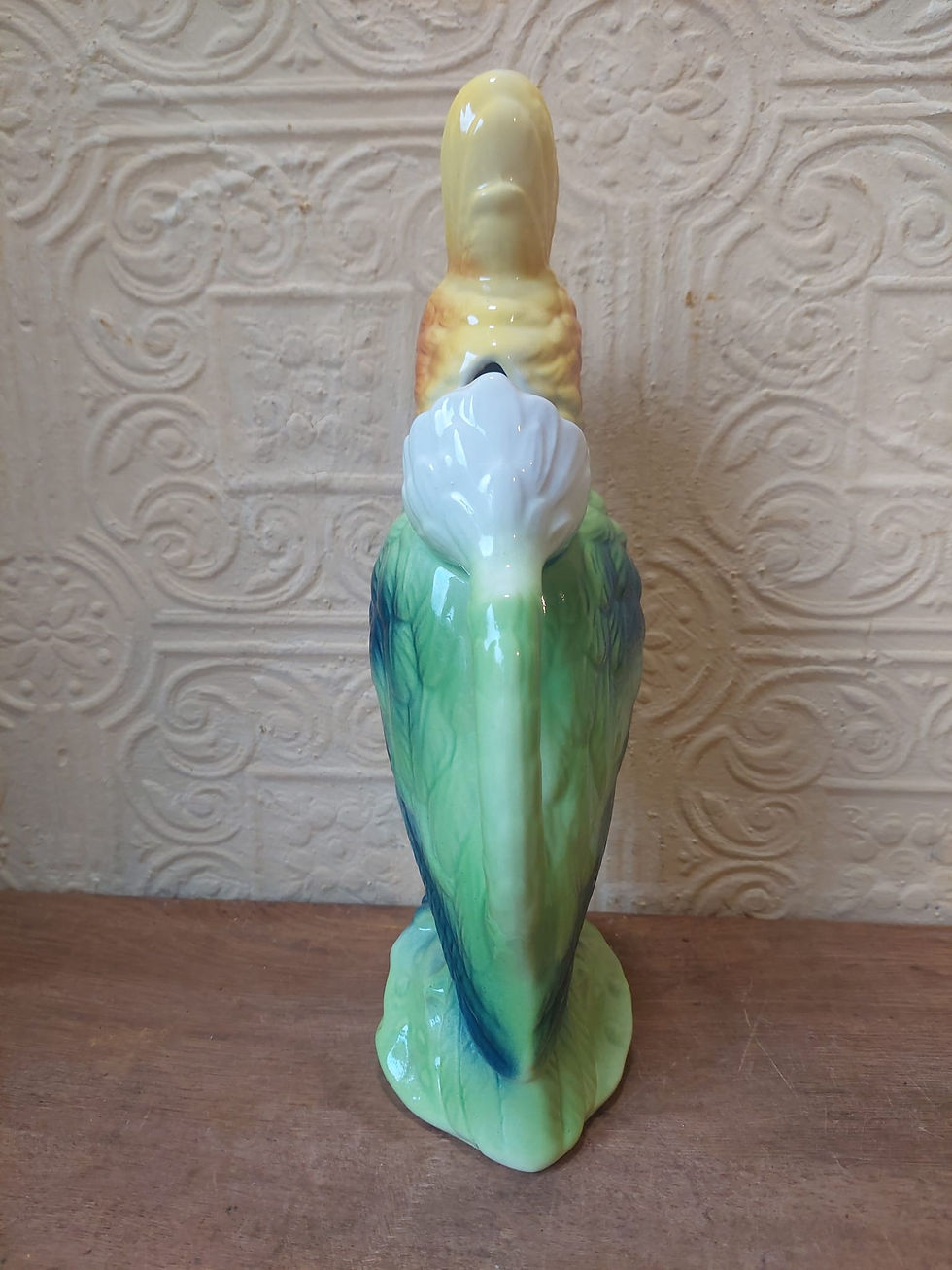 Thumbnail: Vintage French "Saint Clement" Ceramic Parrot Jug