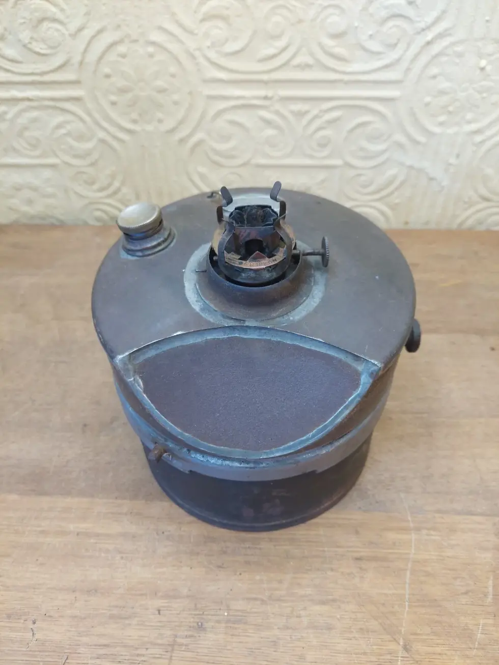 Thumbnail: Antique "Adlake" Non-Sweating Oil Railway Lamp BR (E)