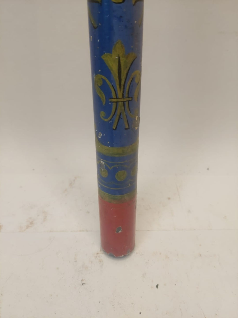 Thumbnail: 1900s French Catholic Processional Candlestick Holder #1