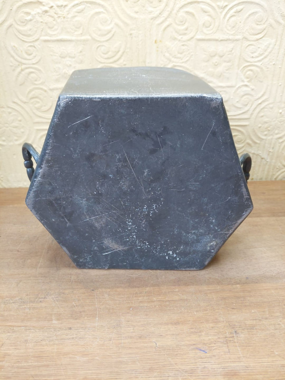 Thumbnail: Antique French Pewter Lavabo Garden Sink