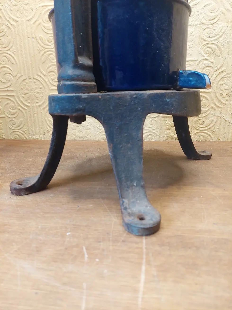 Thumbnail: Antique French Very Large Cast Iron Fruit Press
