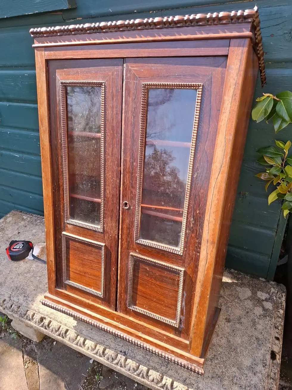 Thumbnail: Antique Wooden Cabinet