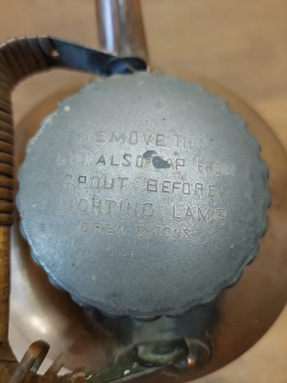 Thumbnail: Antique "Drew & Sons" Camping Stove Picnic Set
