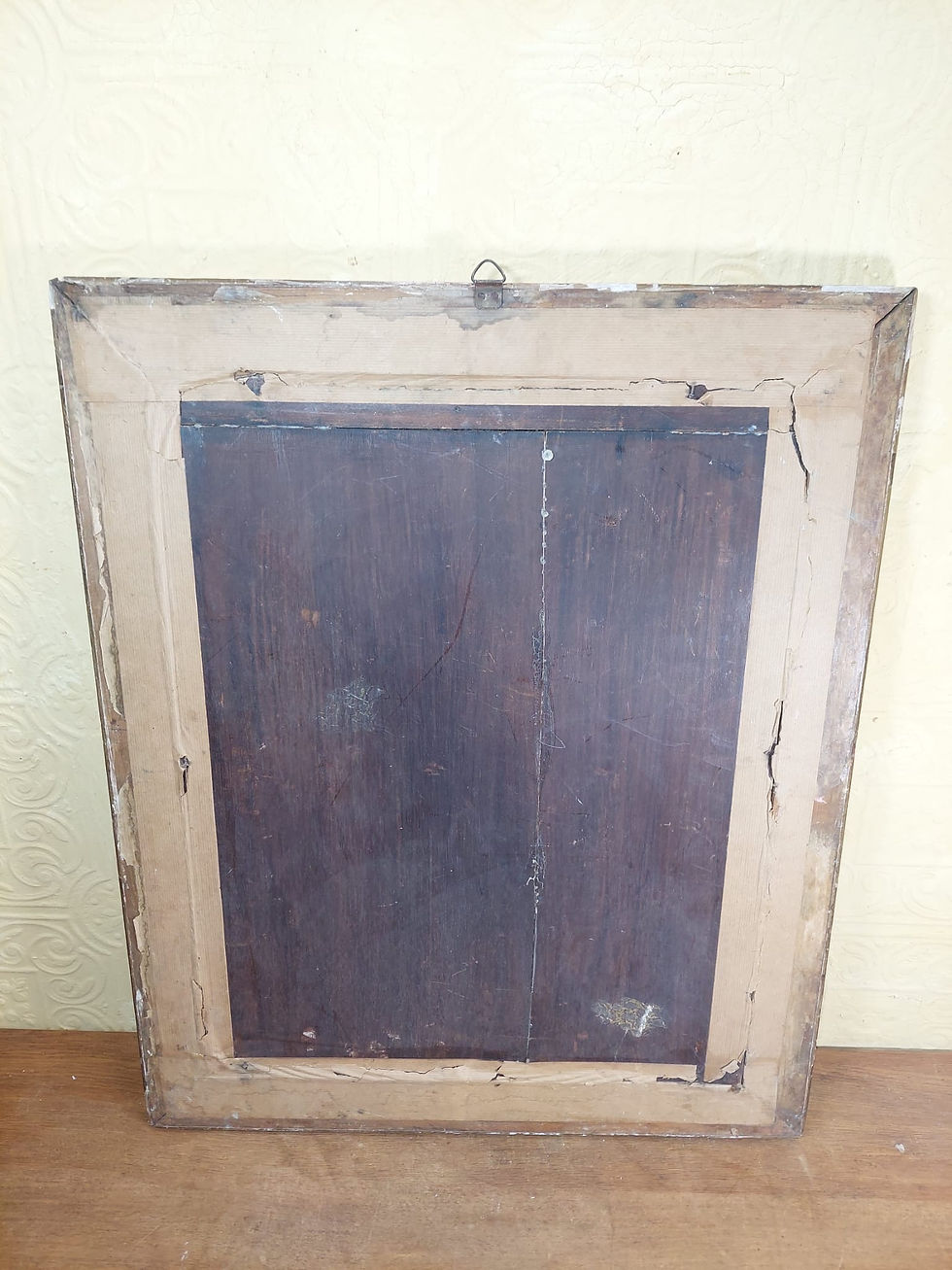 Thumbnail: Antique Original Oil Paining On Board Holy Monk Rasputin