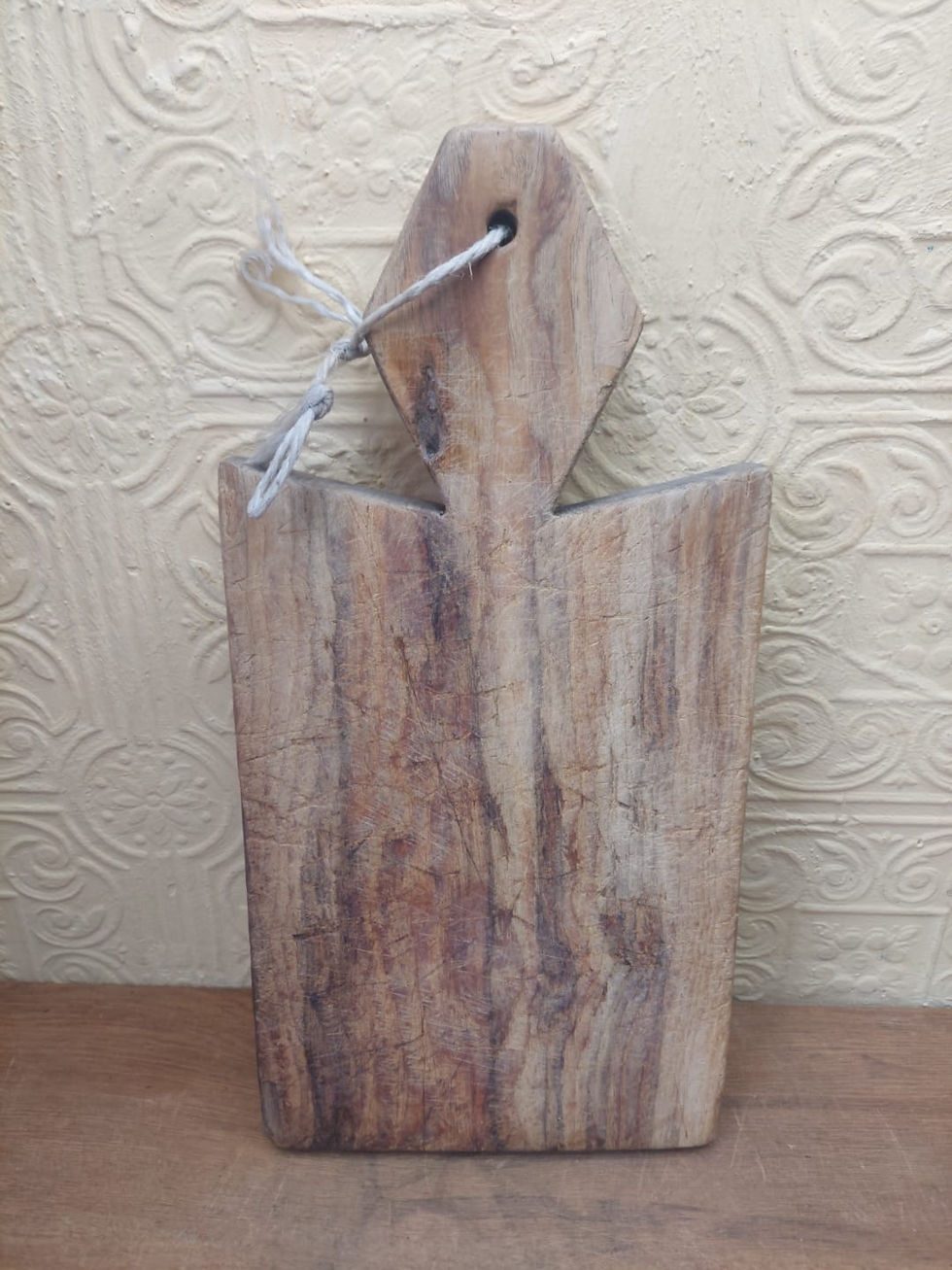Thumbnail: Vintage French Wooden Bread Chopping Board