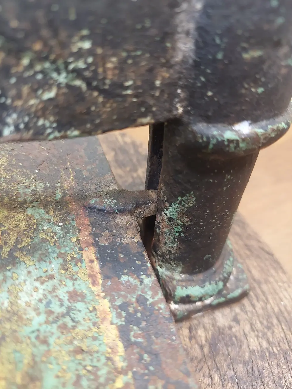 Thumbnail: Antique French Cast Iron Book Press