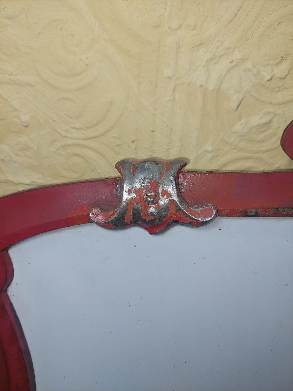 Thumbnail: Original Antique French Iron & Enamel "Brocante" Shop Sign