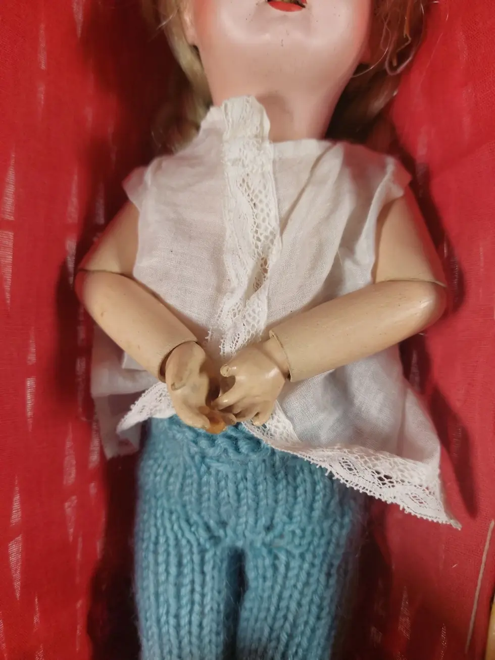 Thumbnail: Antique French Bisque Doll SFBJ
