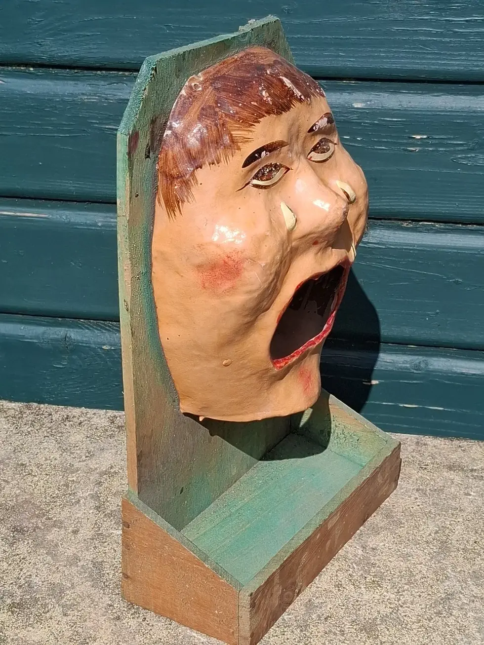 Thumbnail: Vintage French Papier Mache Fairground Game