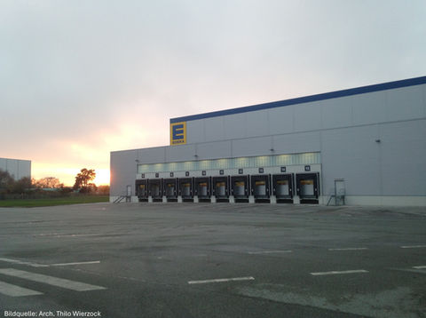 2016 - Anbau Warenausgang - NORDfrische Center - EDEKA Nord, Lüttow-Valluhn