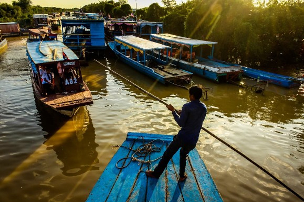Tonle Sap lake, Cambodia