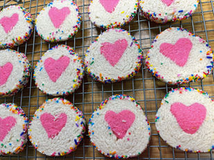 Hidden Heart Sugar Cookies (Vegan!)
