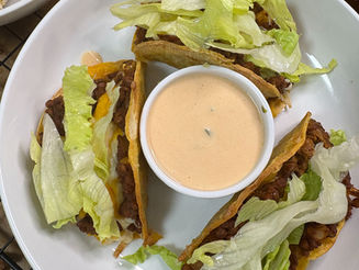Big Mac Lentil Tacos