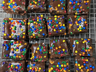 Vegan Cosmic Brownies