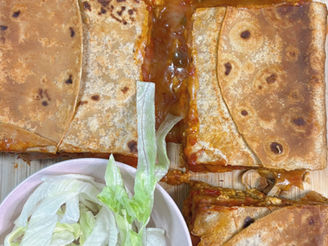 Black Bean Crunchwrap Casserole