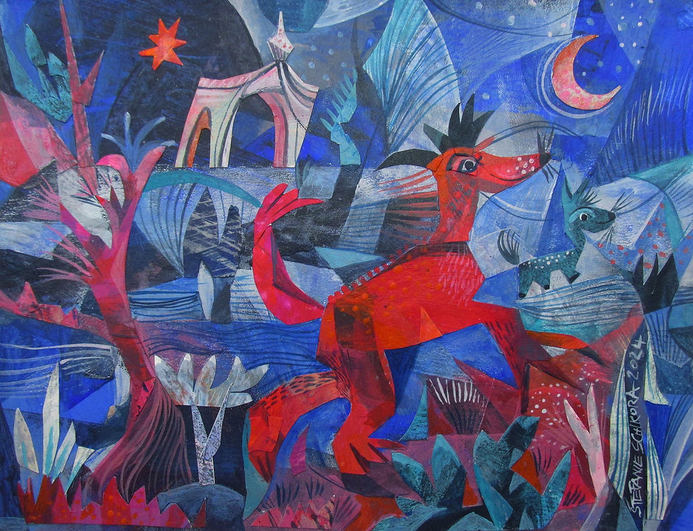 Paseo bajo la luna