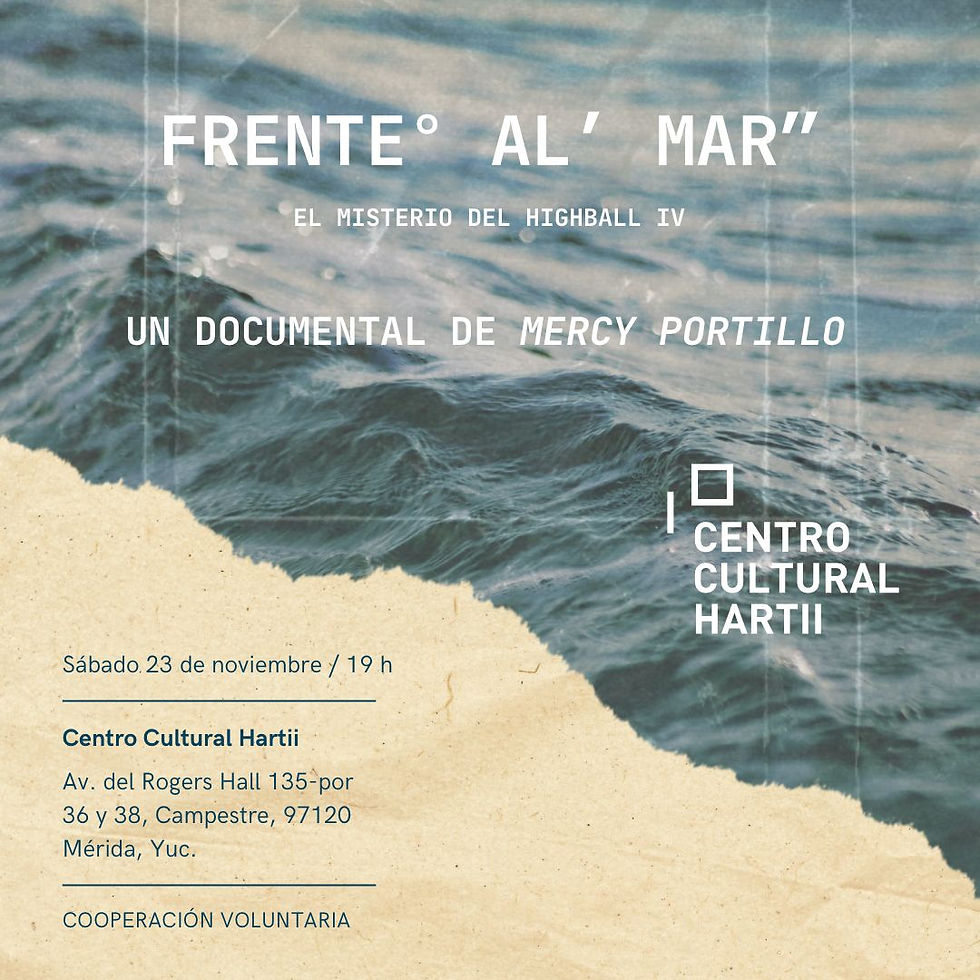 Proyección: Documental "Frente al Mar" de Mercy Portillo