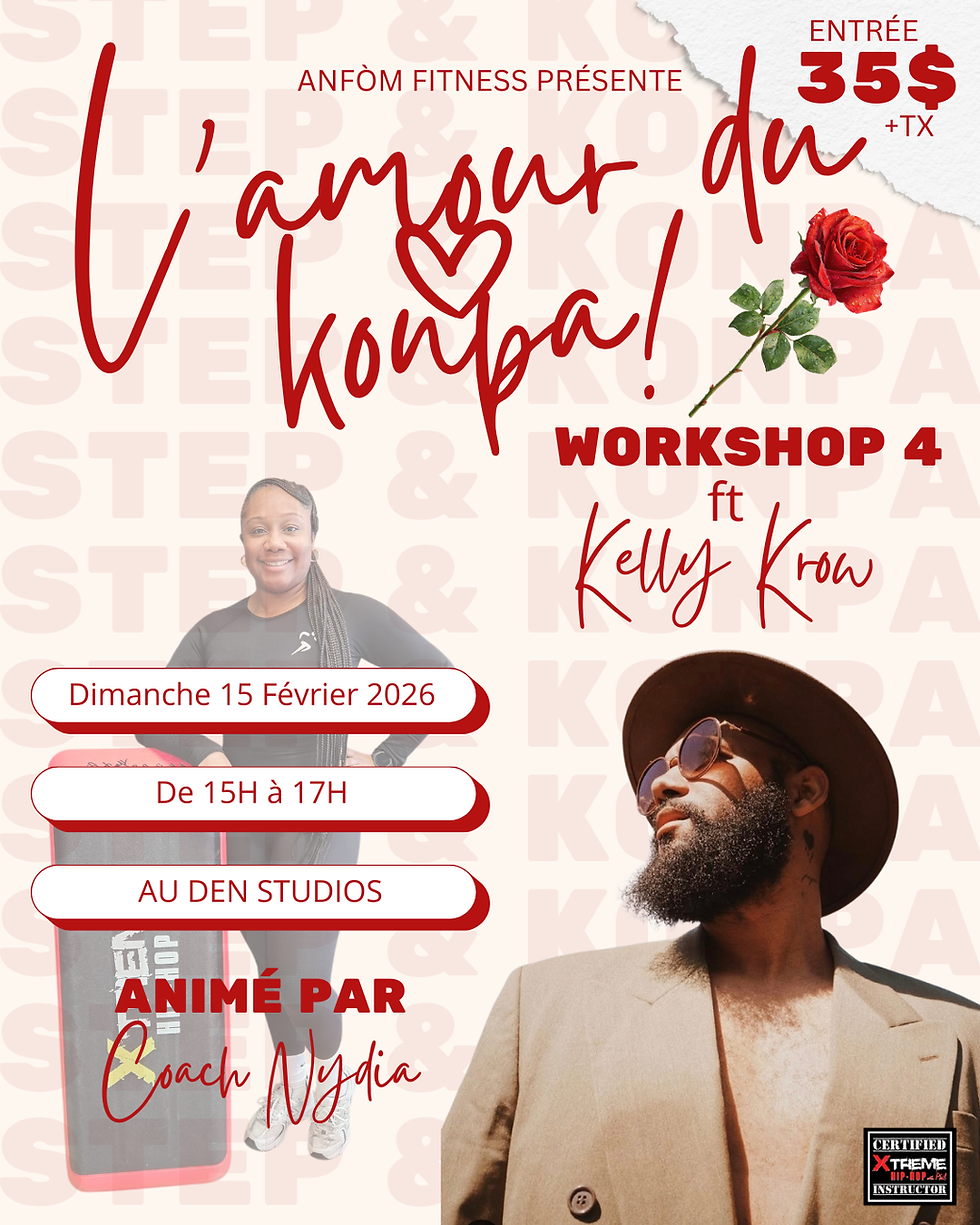 STEP & KONPA WORKSHOP 4 : L'Amour du Konpa!