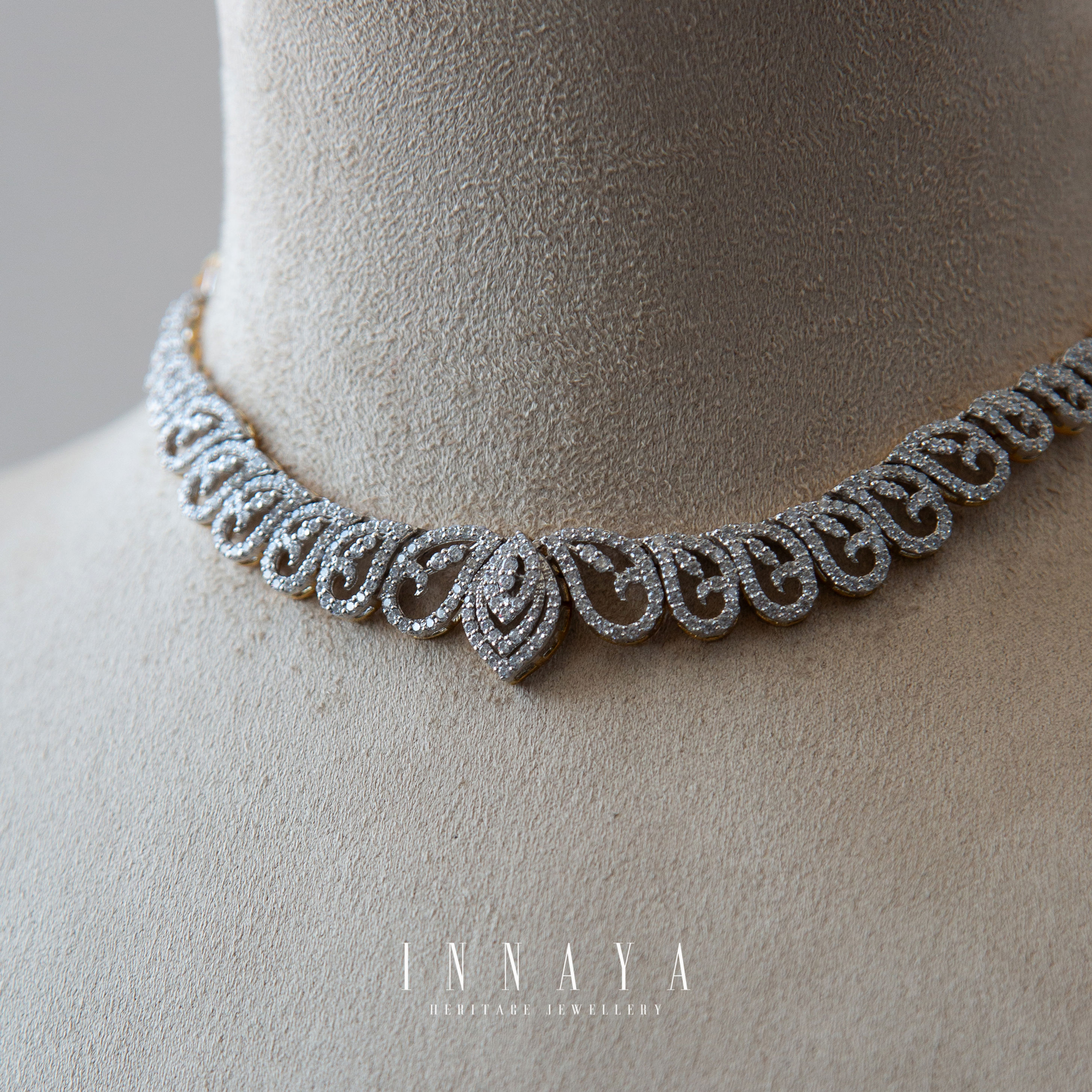 Selina Necklace & Earrings Silver Pre Order