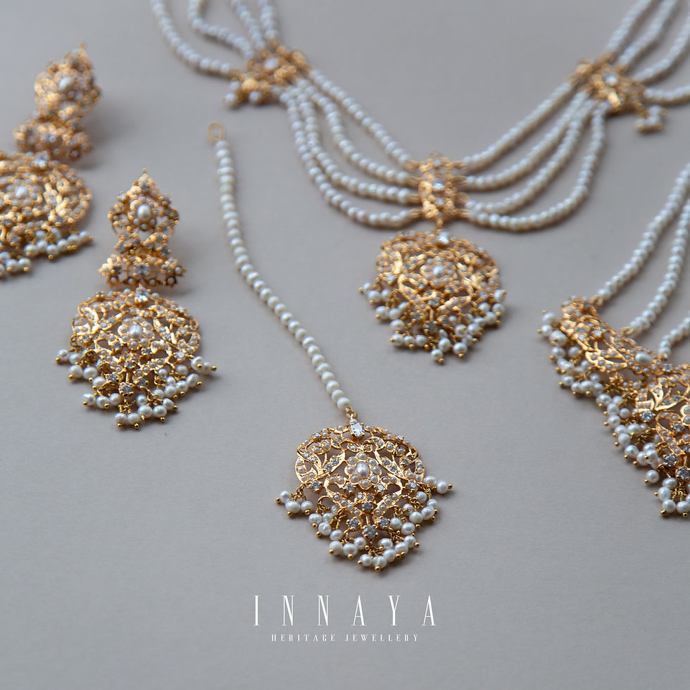 Thumbnail: Afroza Set Pearl Pre Order