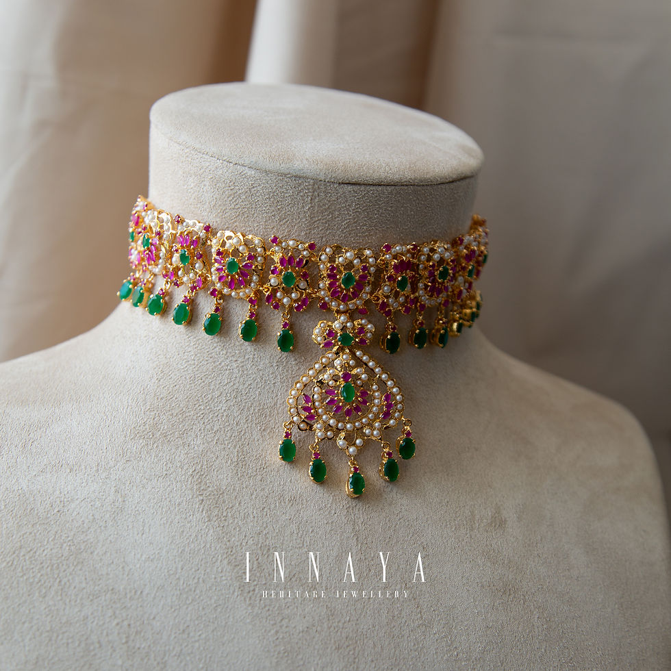 Thumbnail: Eden Necklace & Earrings Set