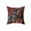 Thumbnail: Mad Blossom Decorative Pillow — Modern Square Throw Cushion