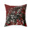 Thumbnail: Mad Blossoms Pillow — Faux Suede Decorative Cushion