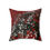 Thumbnail: Mad Blossoms Pillow — Faux Suede Decorative Cushion