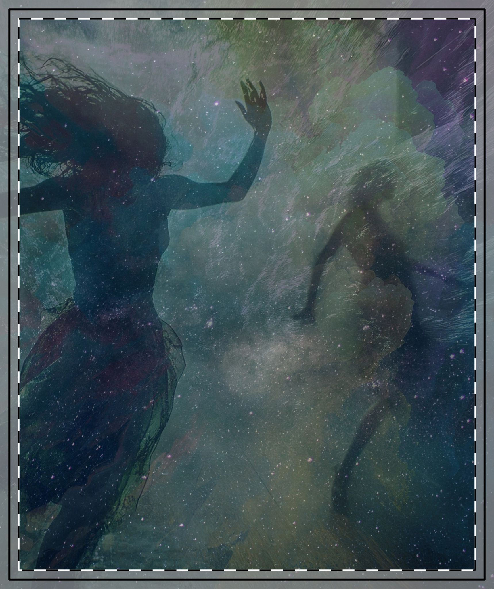 We danced in the Rain Cozy Throw Blanket