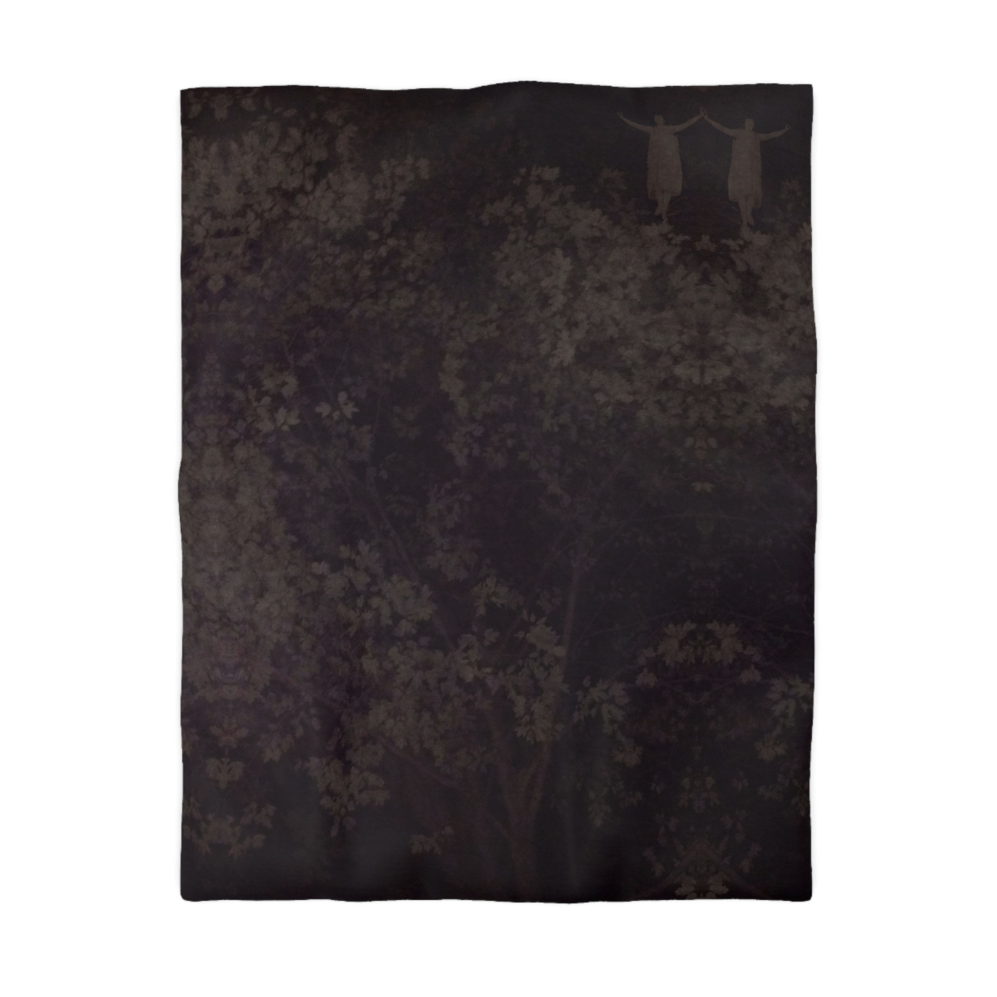 Victorian Wallpaper with FairiesDuvet Cover 