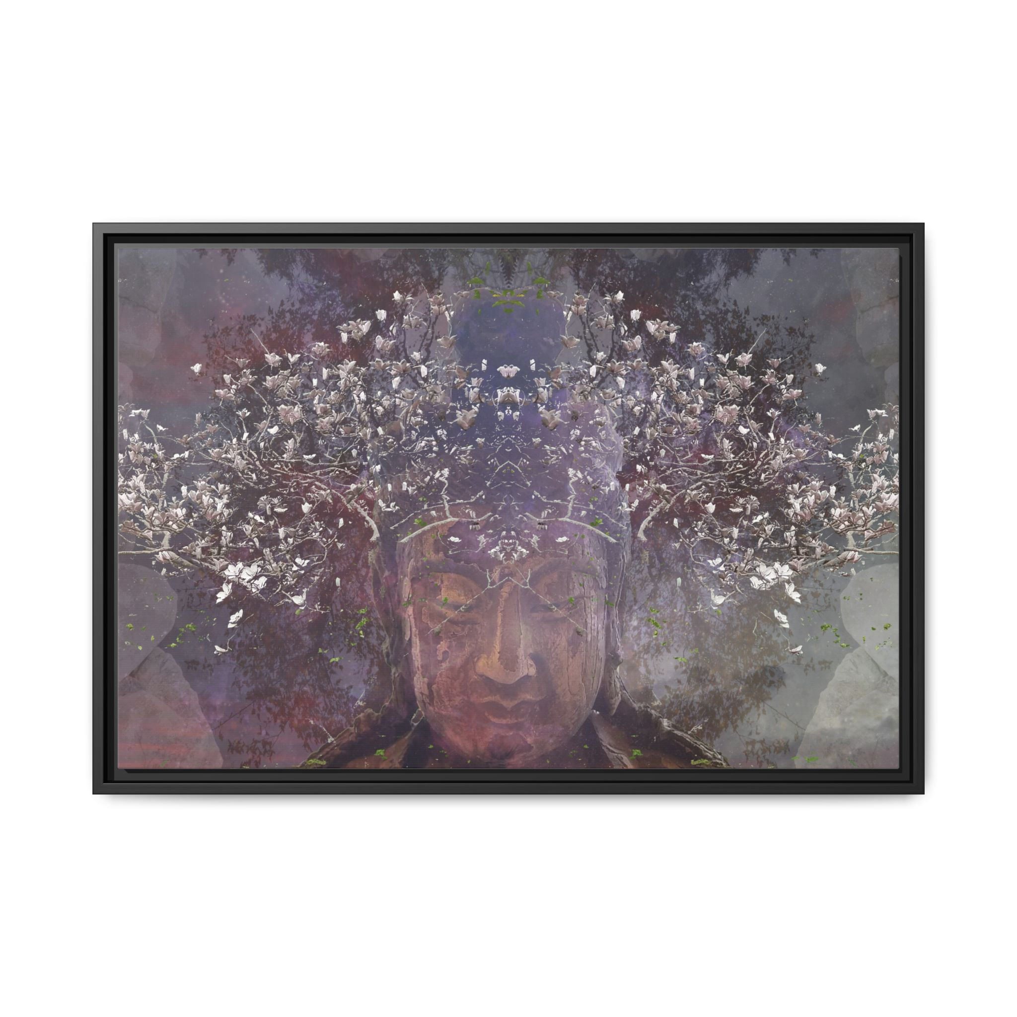 Quan Yin in Magnolia Matte Canvas (Framed)