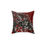 Thumbnail: Mad Blossom Decorative Pillow — Modern Square Throw Cushion