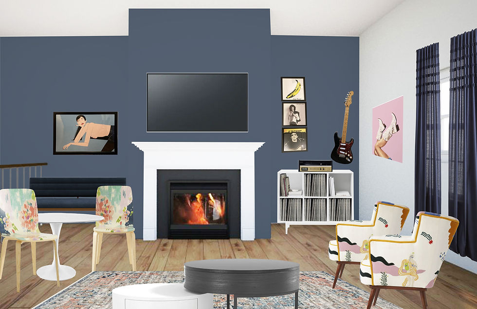 Colorful Living Room