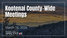 Kootenai County-Wide Meetings Week of 3/16