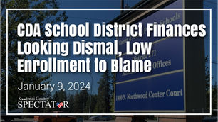CDA School District Finances Looking Dismal, Low Enrollment to Blame