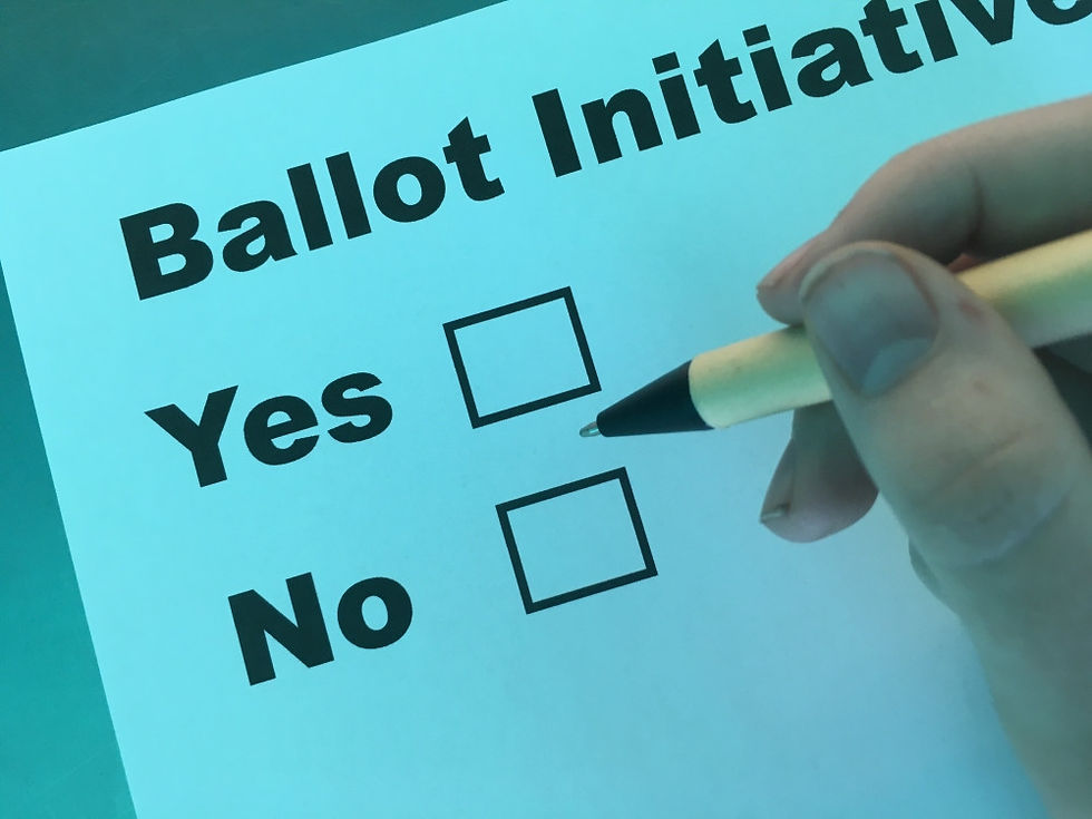 Ballot initiatives