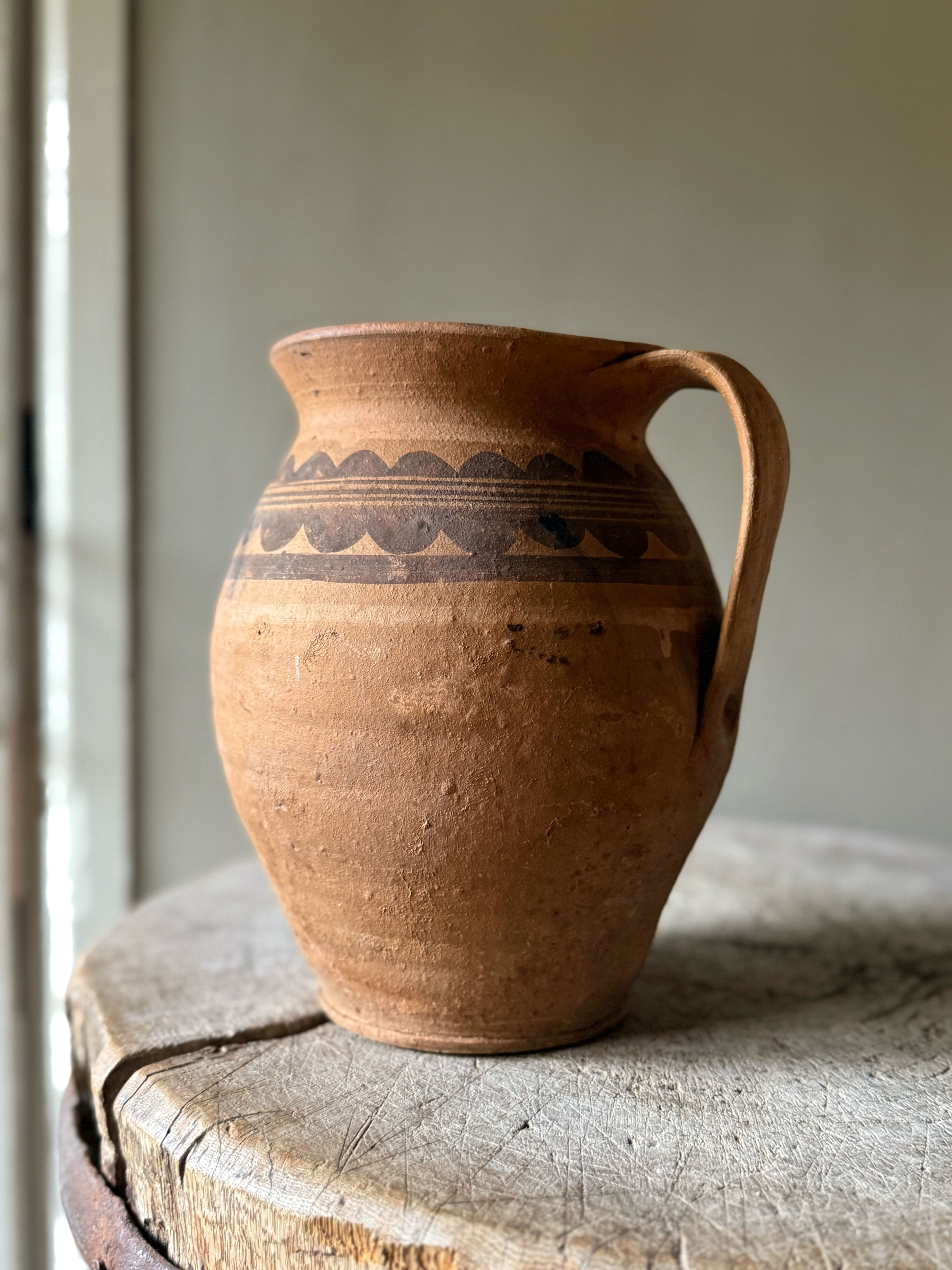 Antique Terracotta Jug